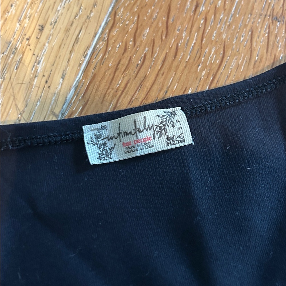 Free People Square Eyes Bodysuit in Black - Picture 5 of 5